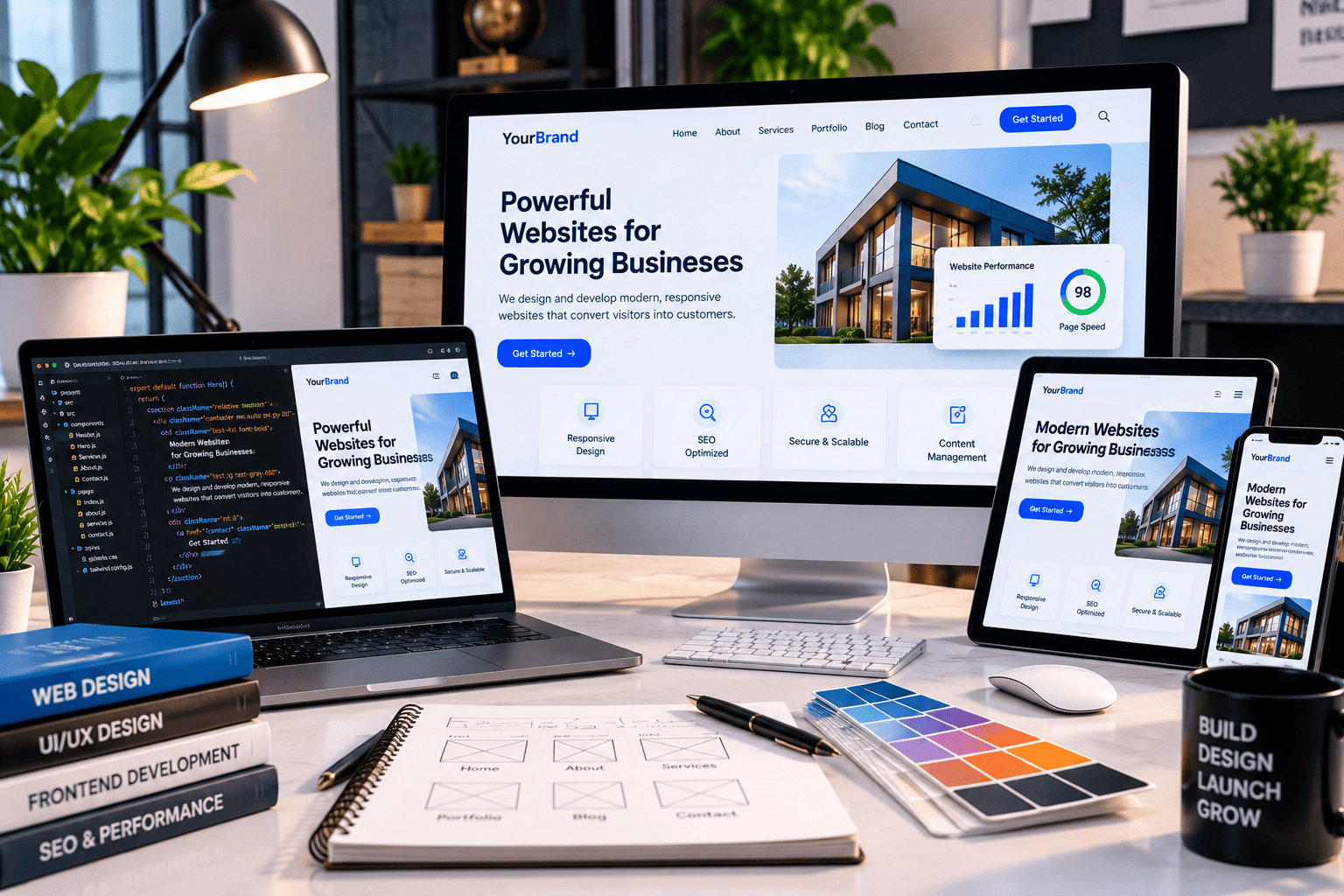 Website Design & Development solutions